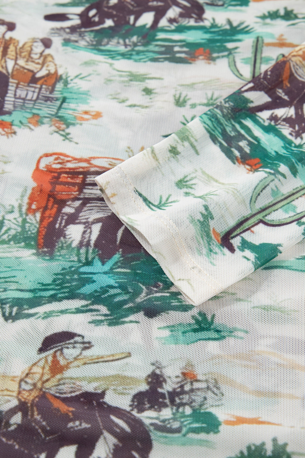 Western Spirit Long Sleeve Top