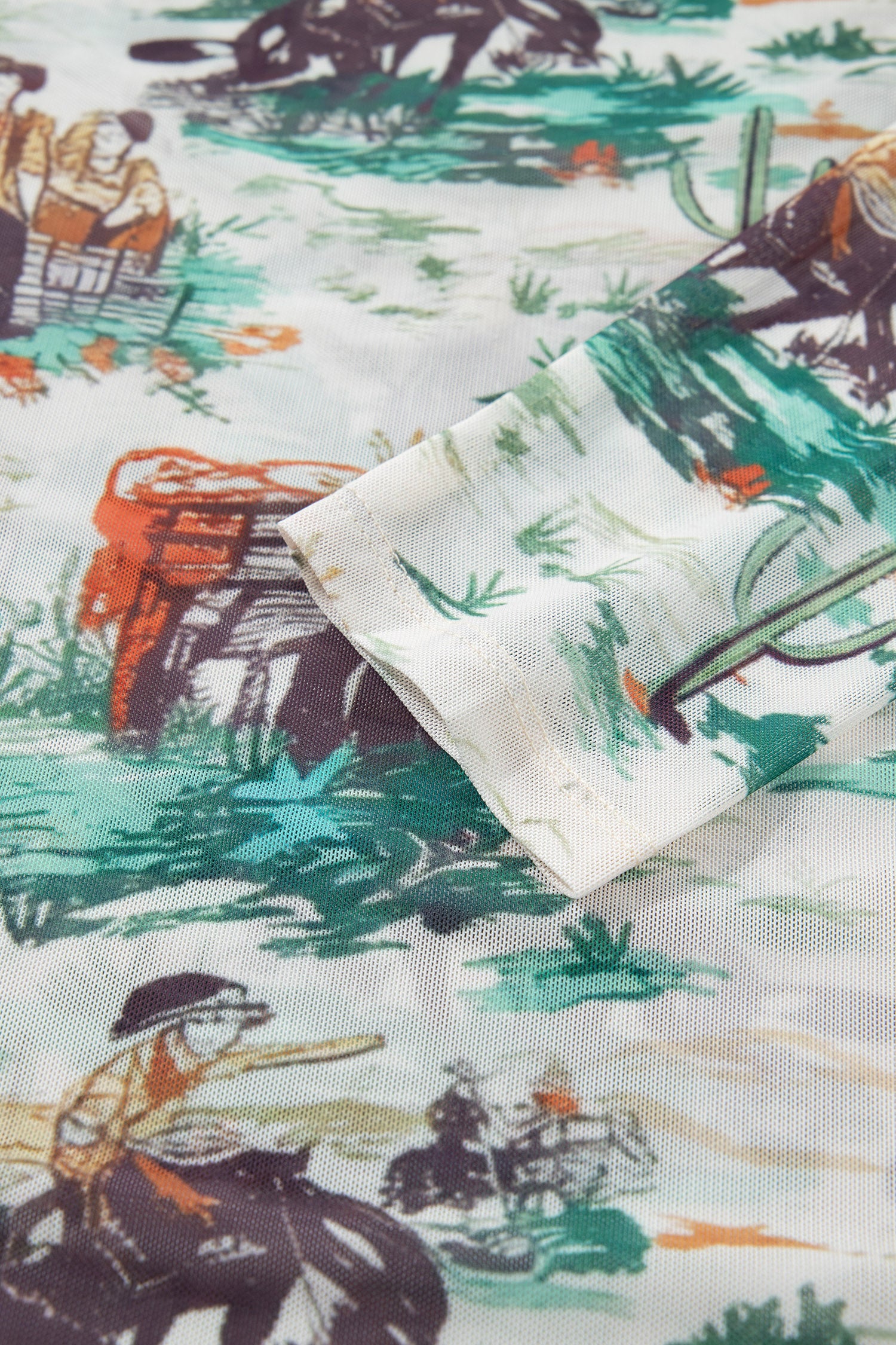 Western Spirit Long Sleeve Top