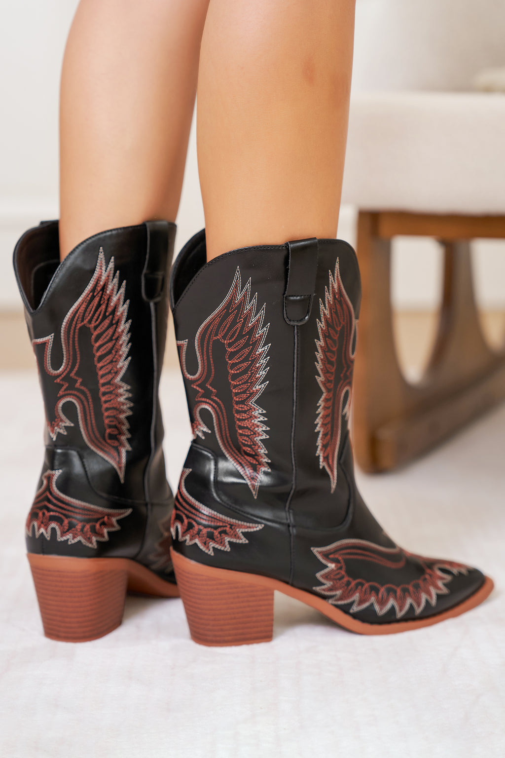 Freedom Flight Embroidered Cowgirl Boots