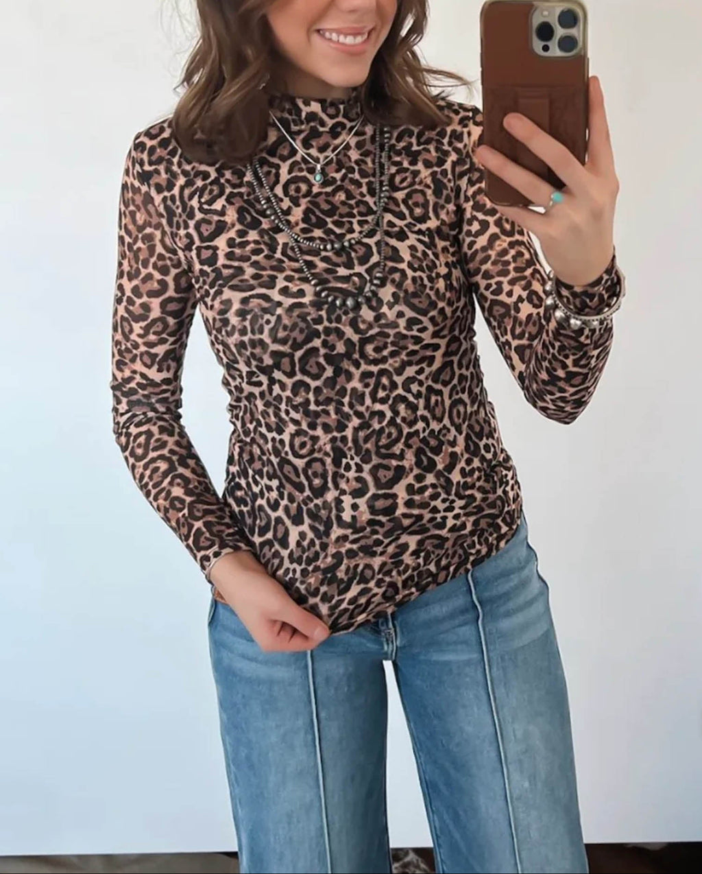 Wild Grace Leopard Top