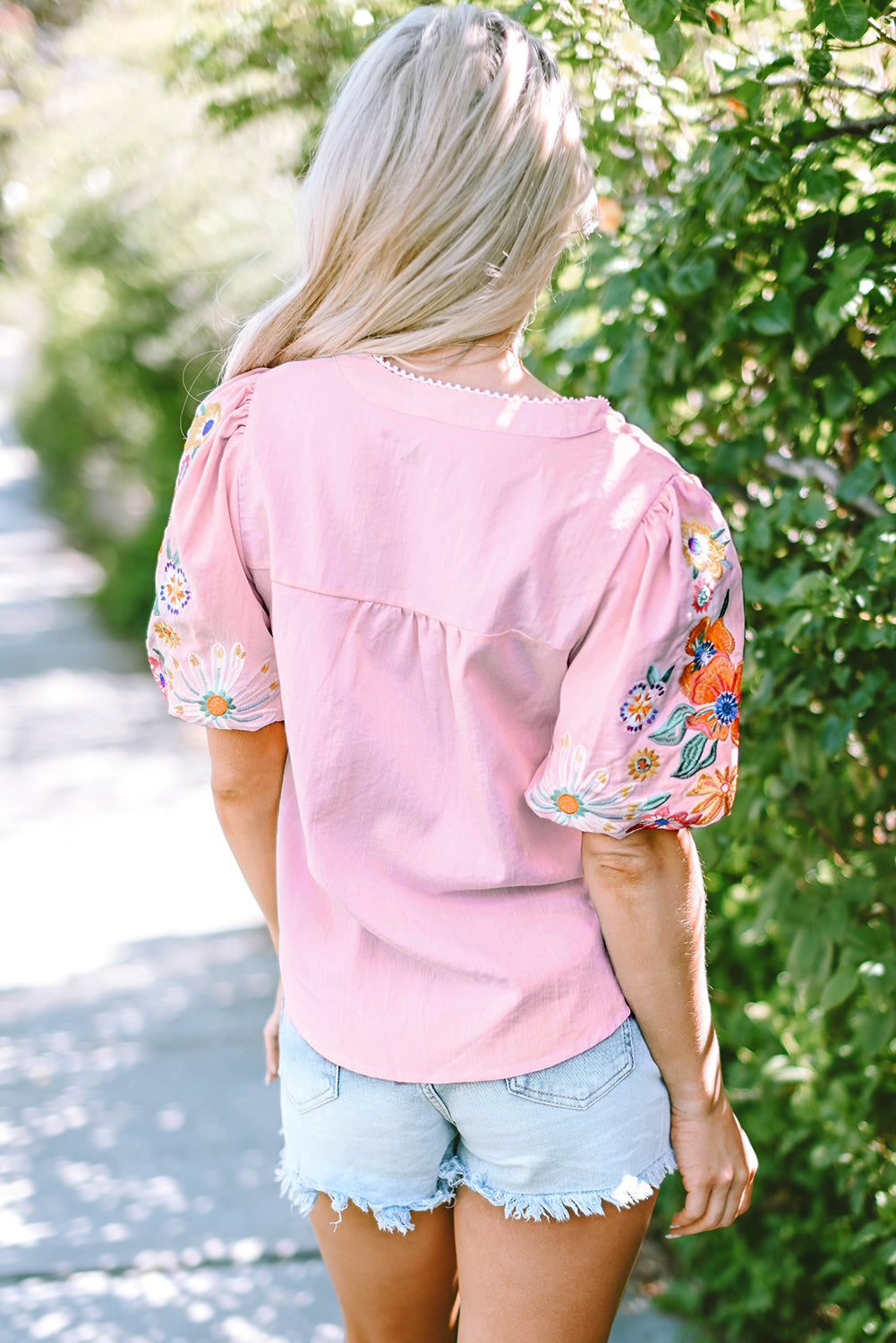 Grace in Bloom Embroidered Blouse