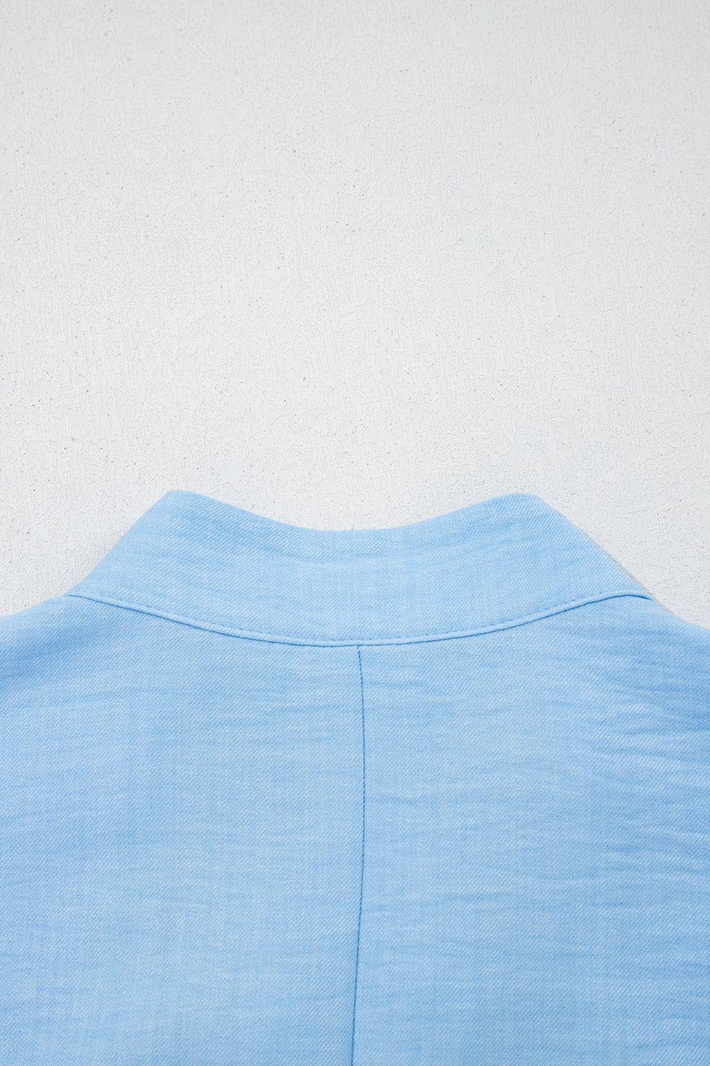 Beau Blue Crochet Lace Blouse