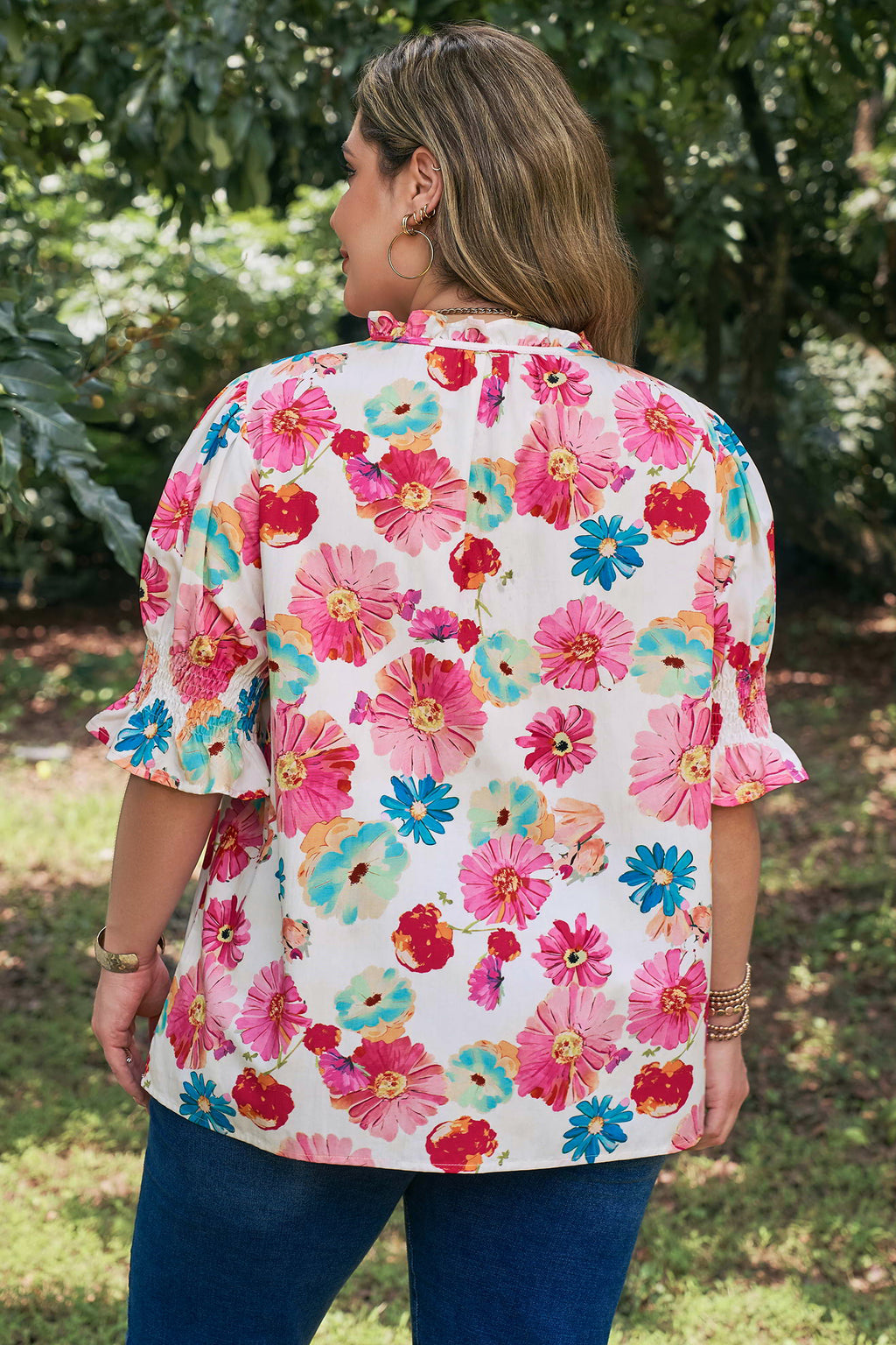 Plus Size Bloom & Grace Blouse