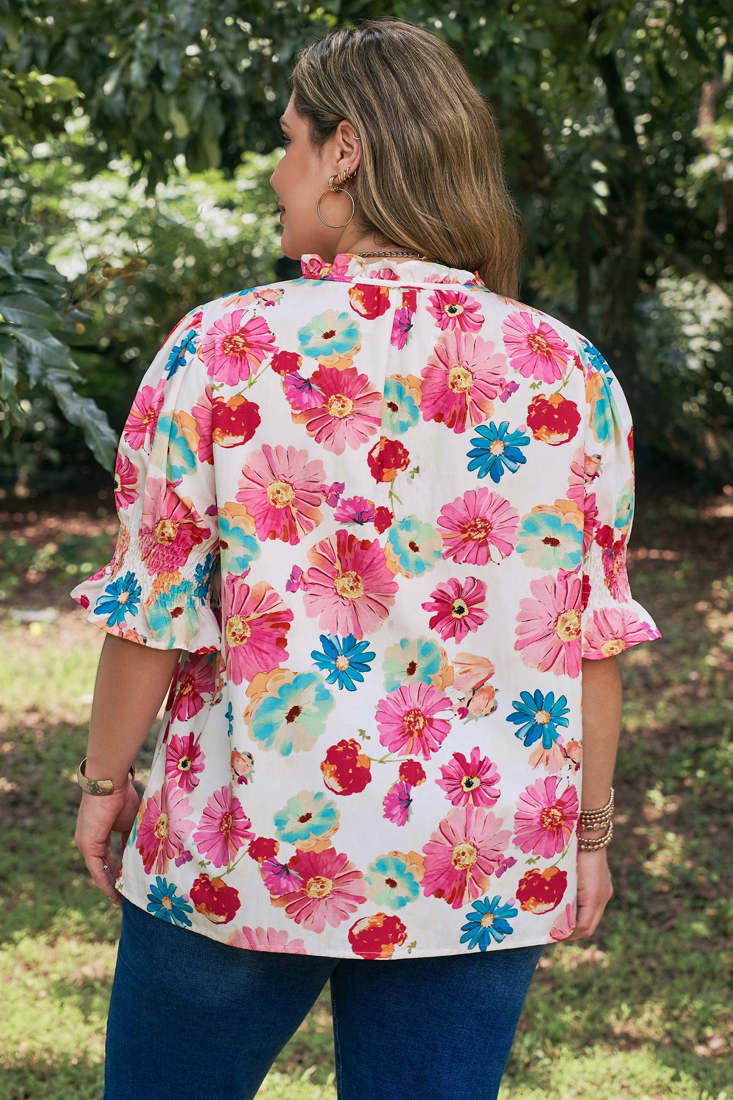 Plus Size Bloom & Grace Blouse