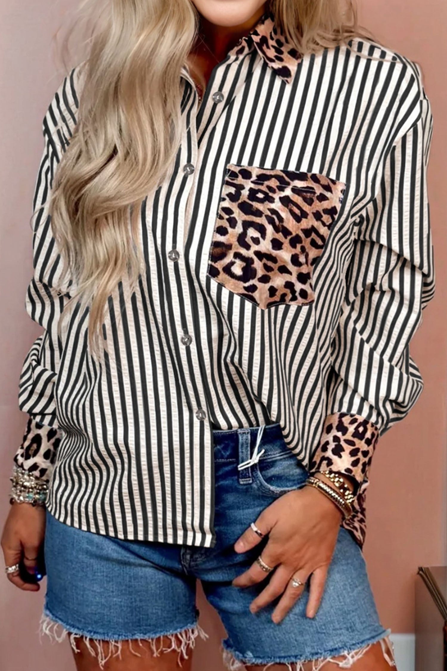 Bold & Beautiful Patchwork Blouse