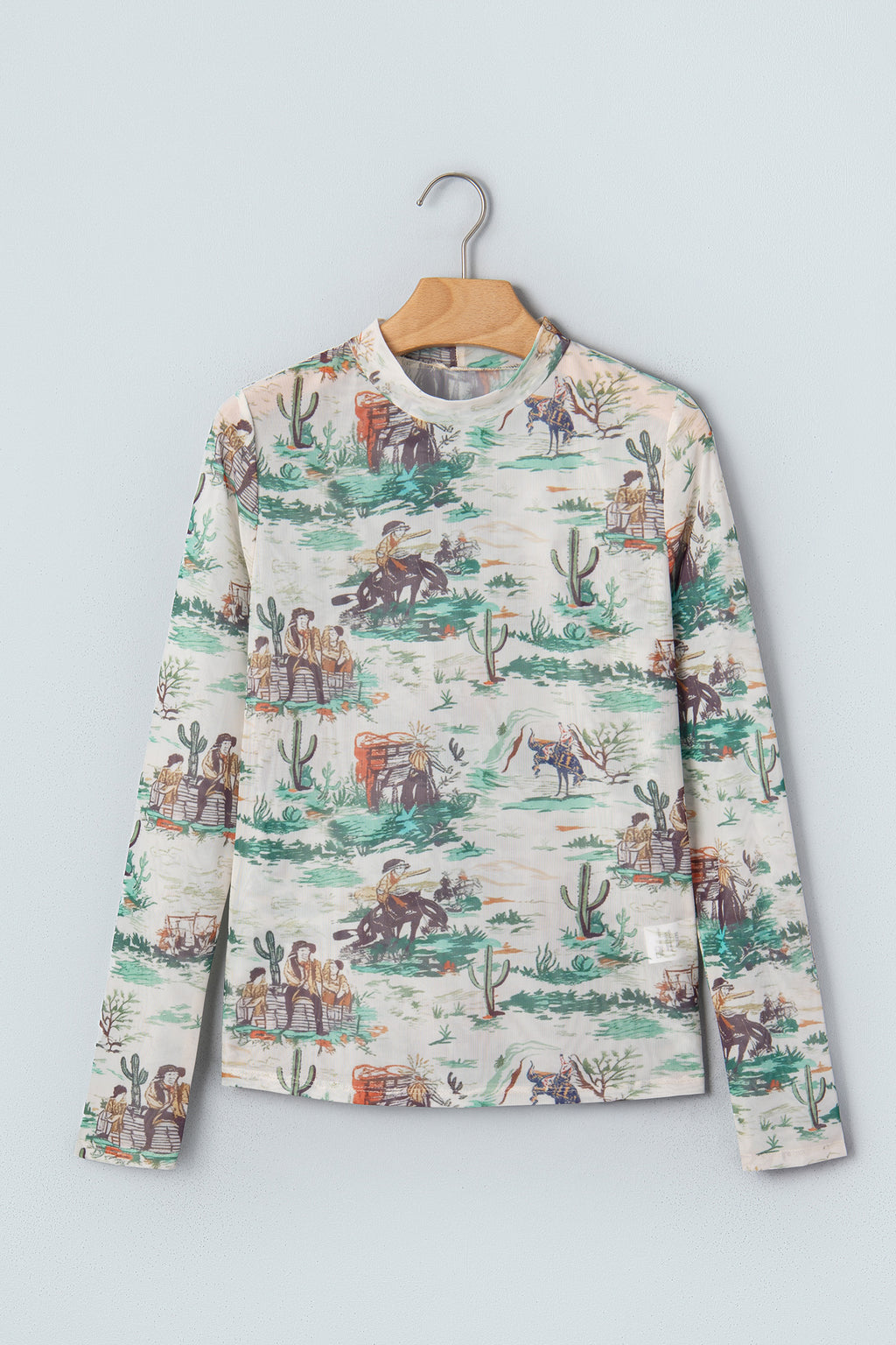 Western Spirit Long Sleeve Top