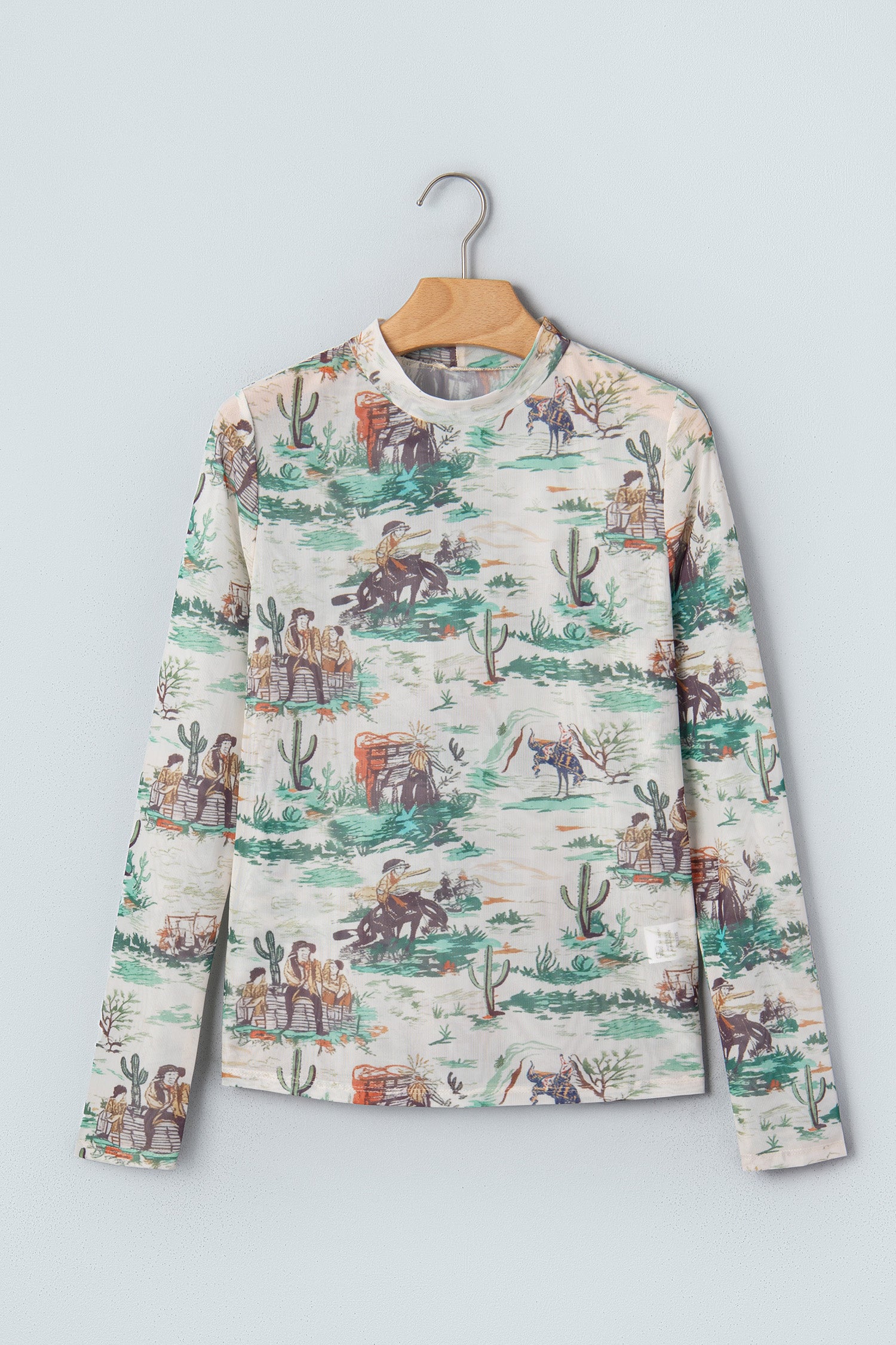Western Spirit Long Sleeve Top