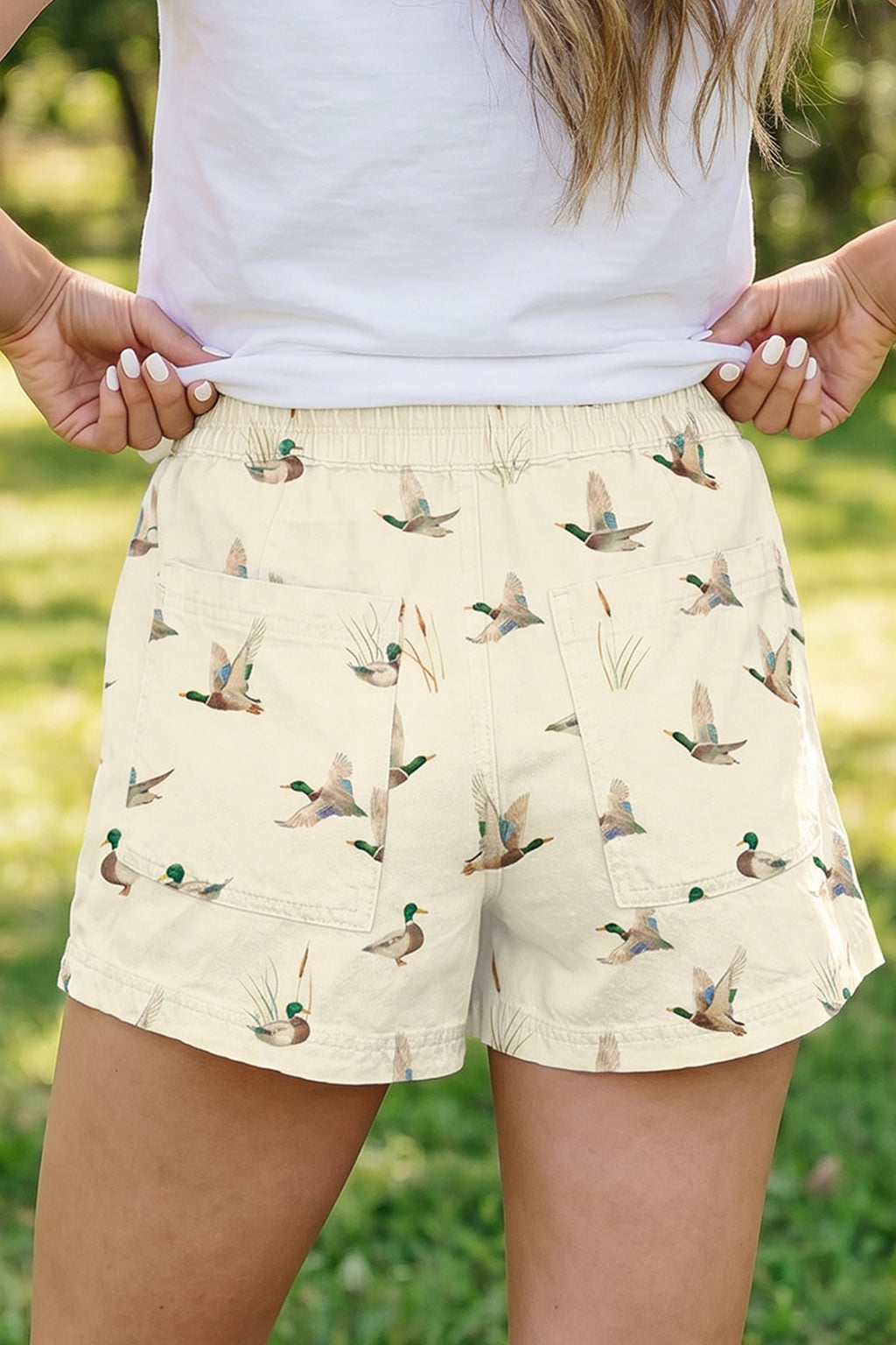 Mallard Drawstring Shorts