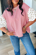 Mixed in Bloom Patchwork Blouse