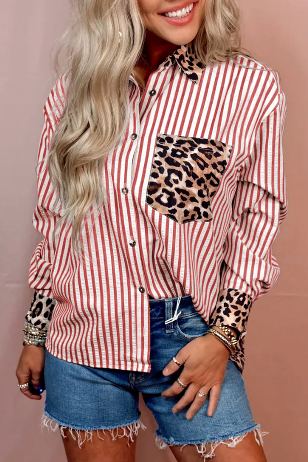 Bold & Beautiful Patchwork Blouse