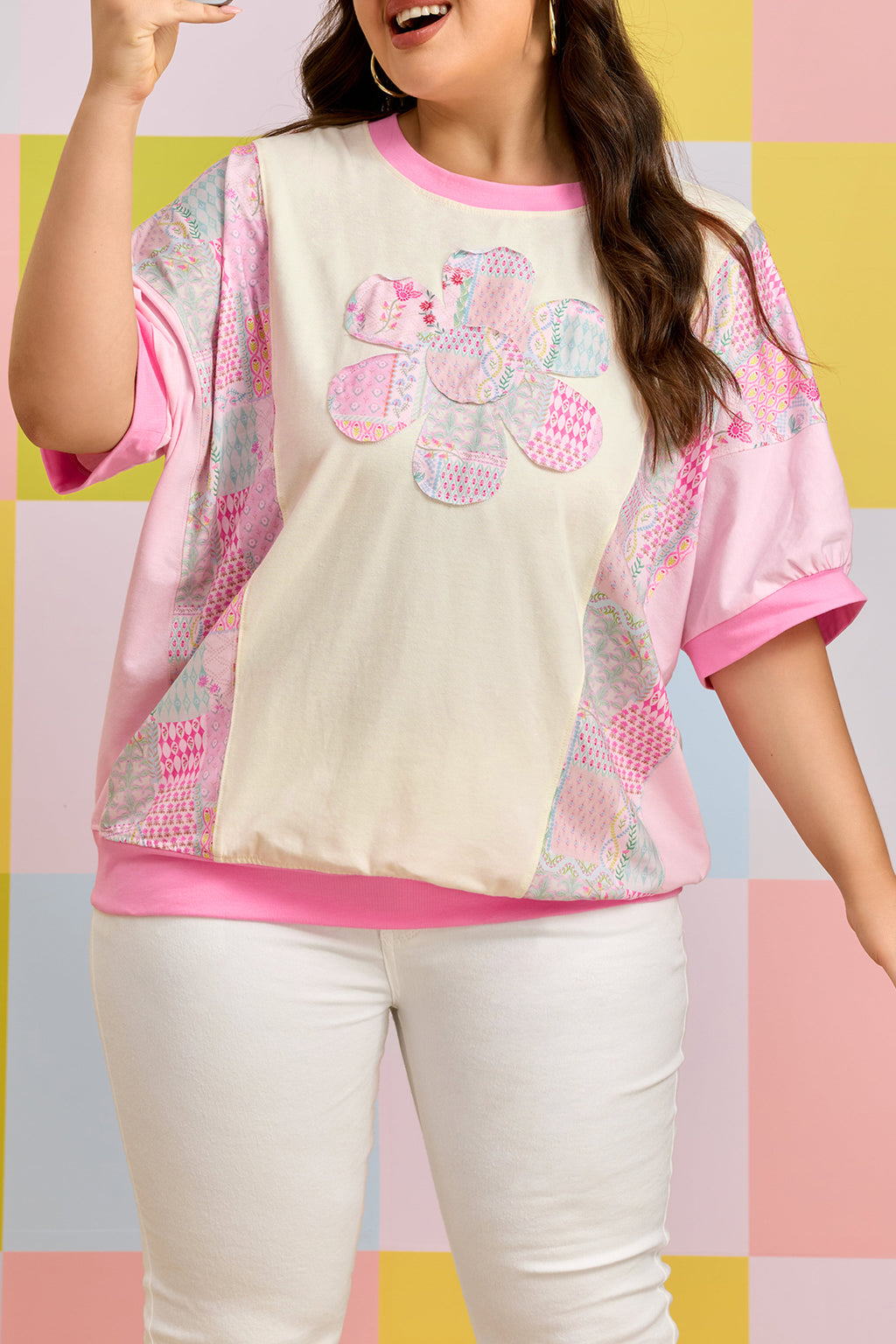 Floral Patchwork Tunic