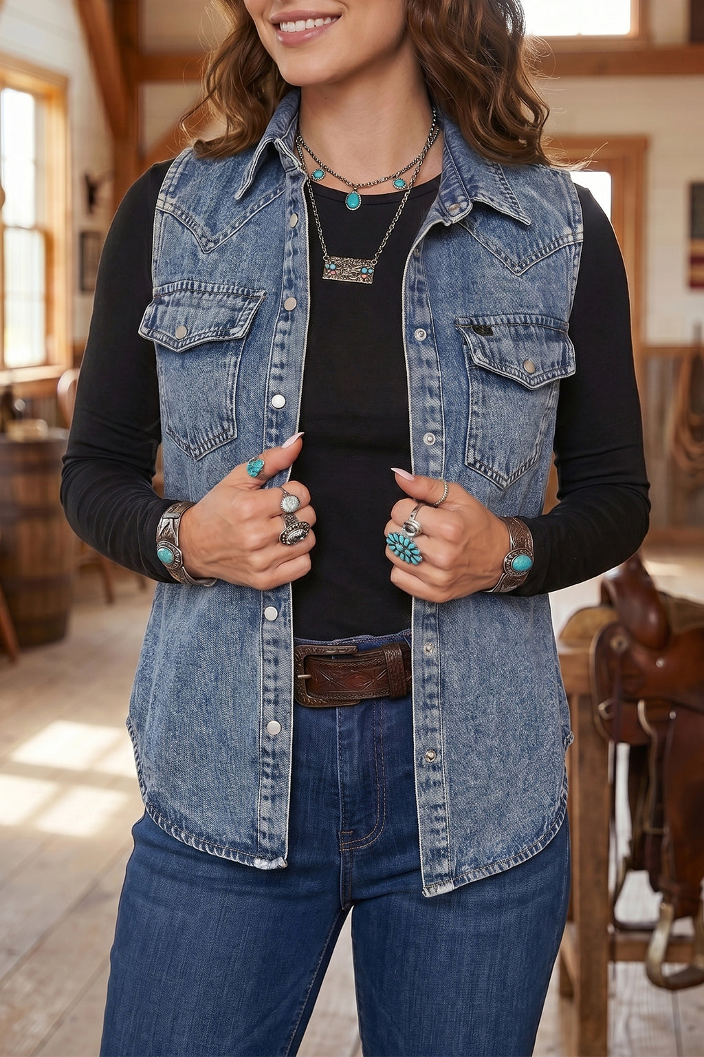 Denim Vest