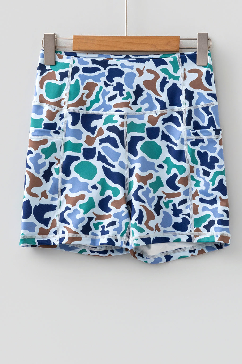 Camo Comfort Biker Shorts