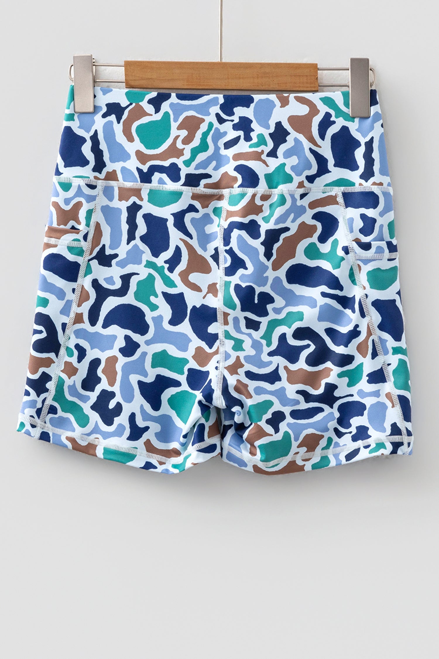 Camo Comfort Biker Shorts