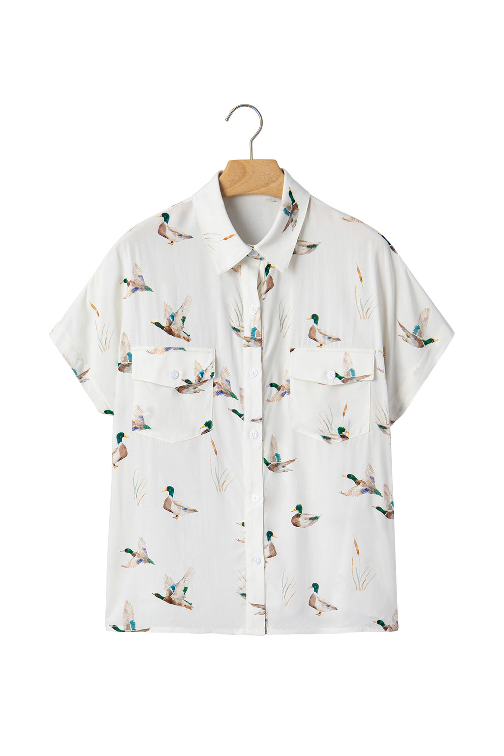 Mallard Button Flap Pocket Shirt