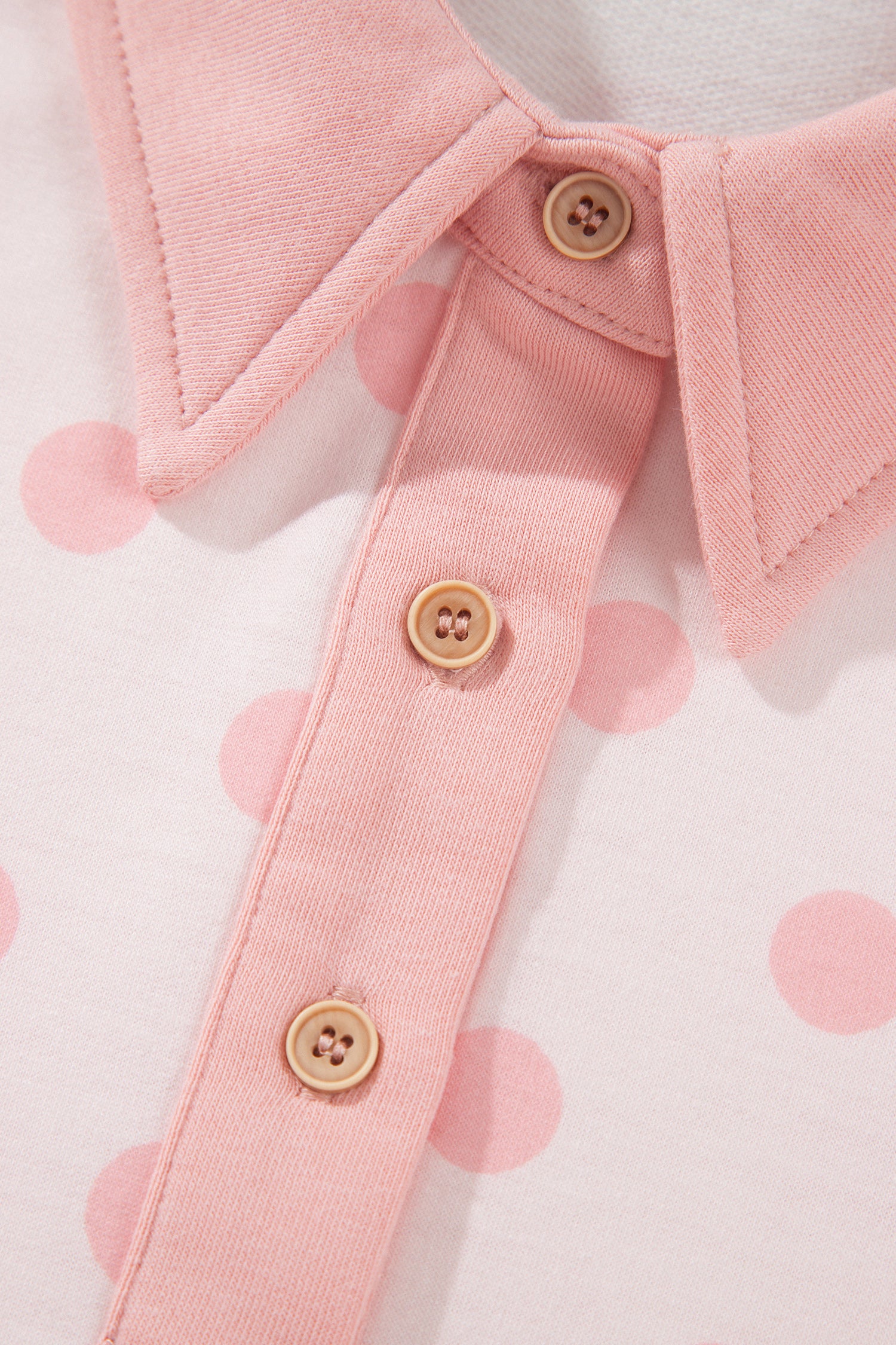 Pink Polka Dot Lounge Set