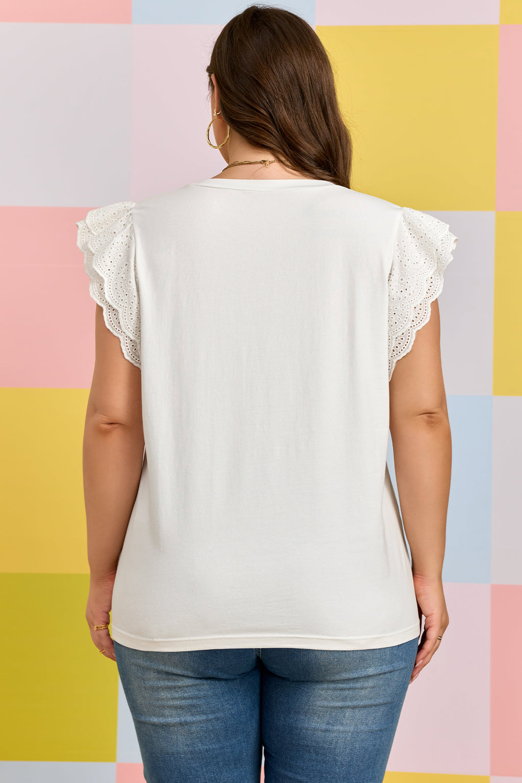 Everyday Grace Lace Sleeve Tunic