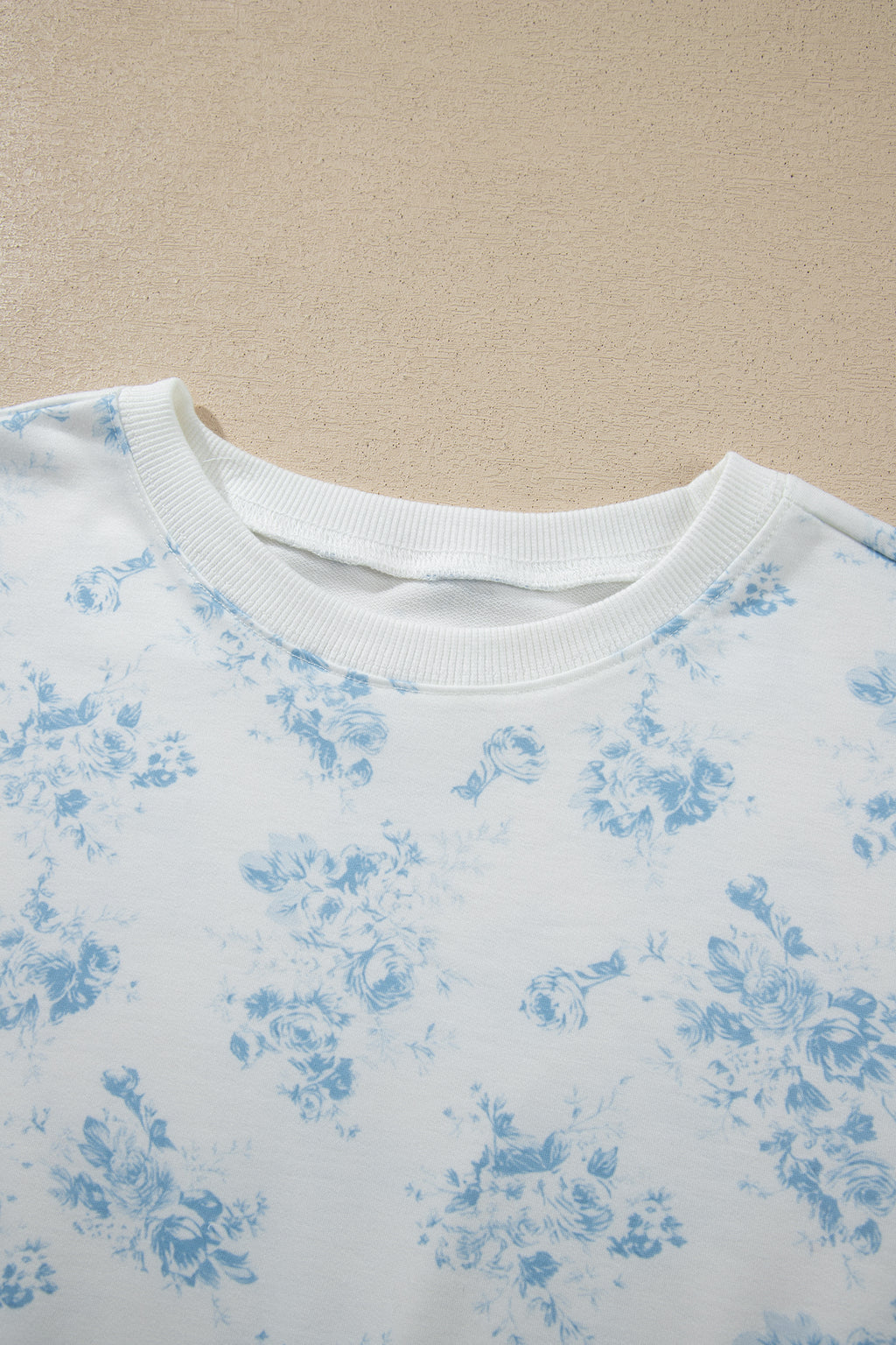 Sky Blue Floral Lounge Set