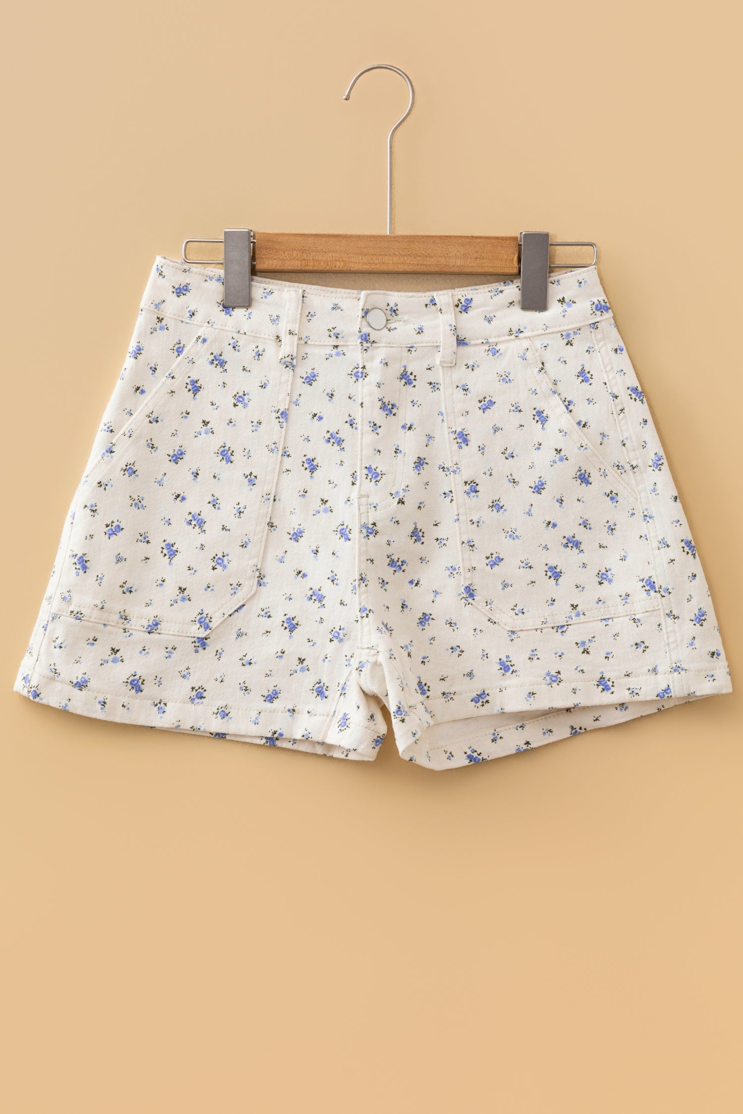 Floral Print Shorts
