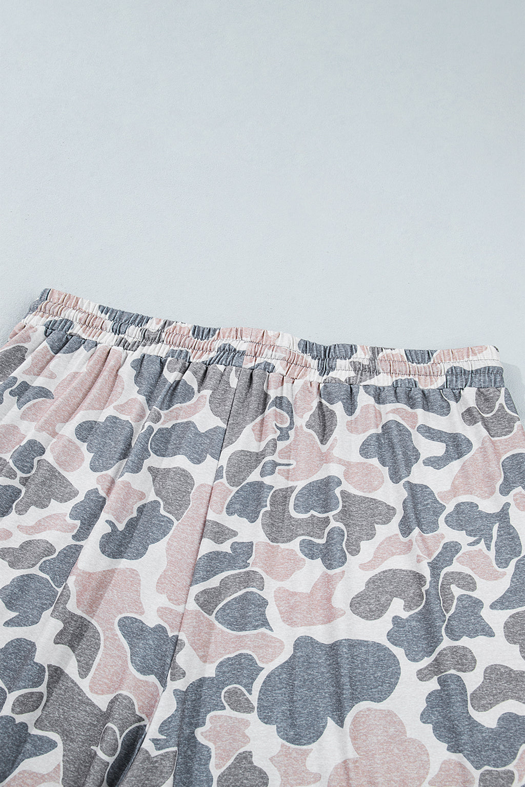 Khaki Camo Ankle Pants