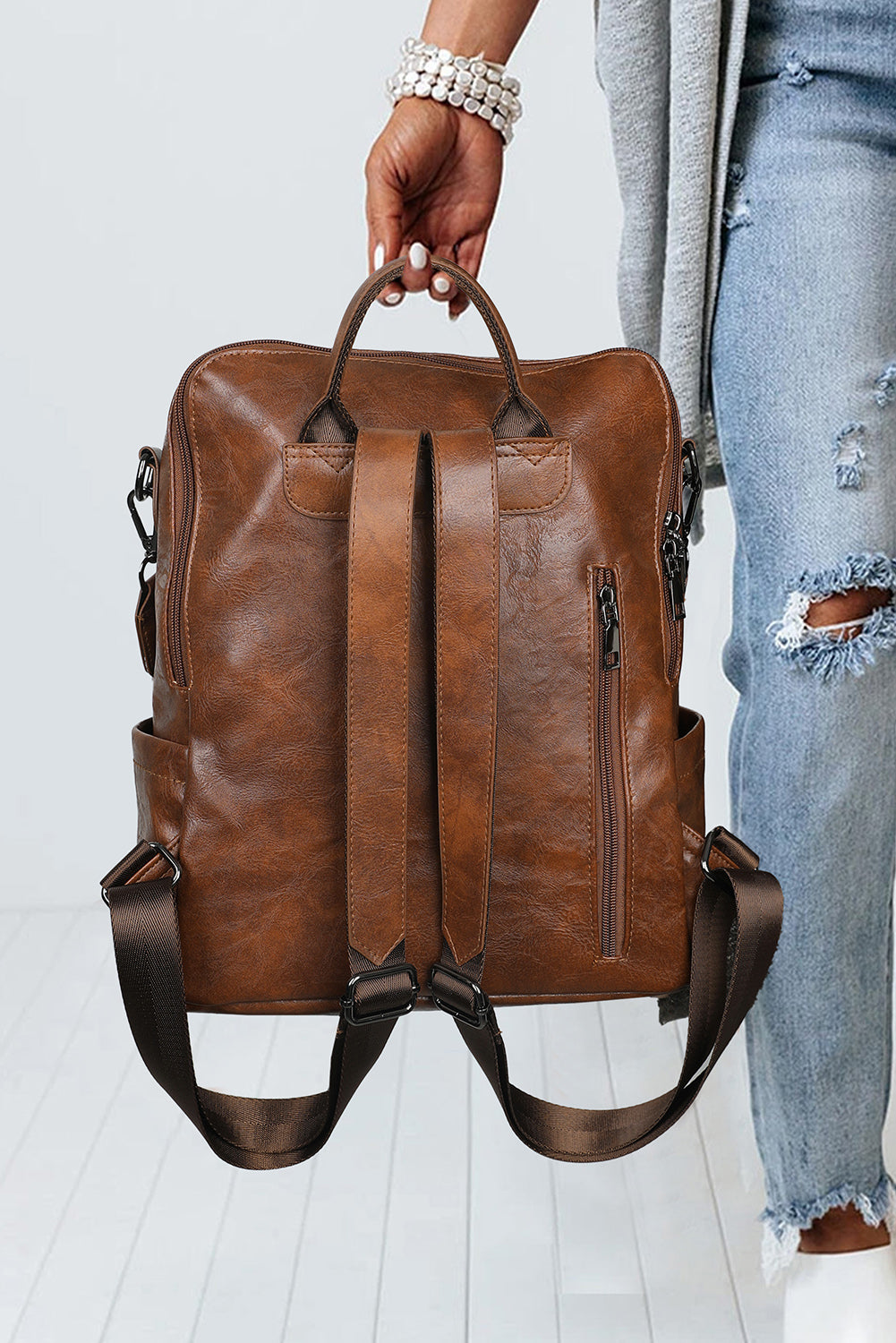 Vintage Tassel Tote Bag