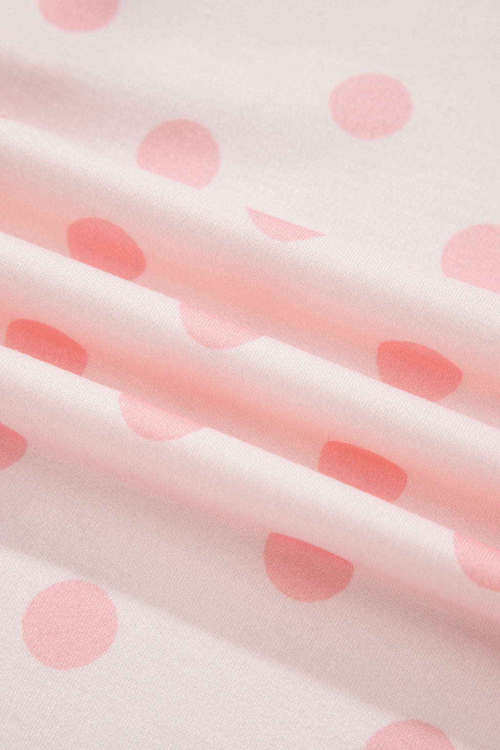 Pink Polka Dot Lounge Set