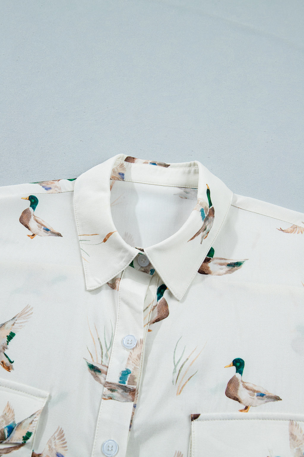 Mallard Button Flap Pocket Shirt