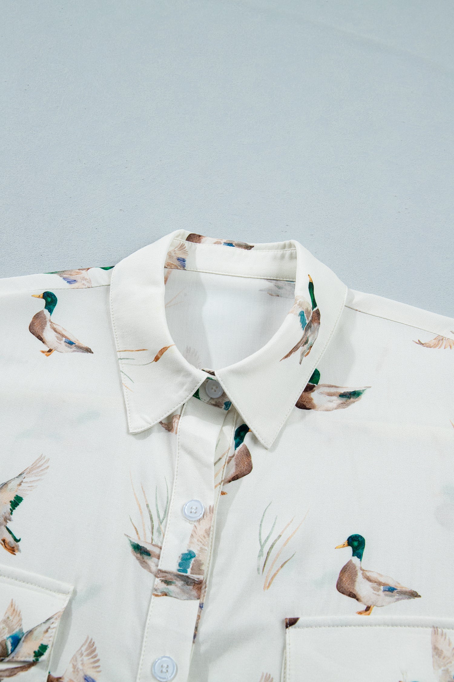 Mallard Button Flap Pocket Shirt