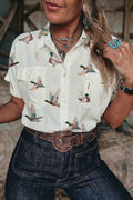 Mallard Button Flap Pocket Shirt
