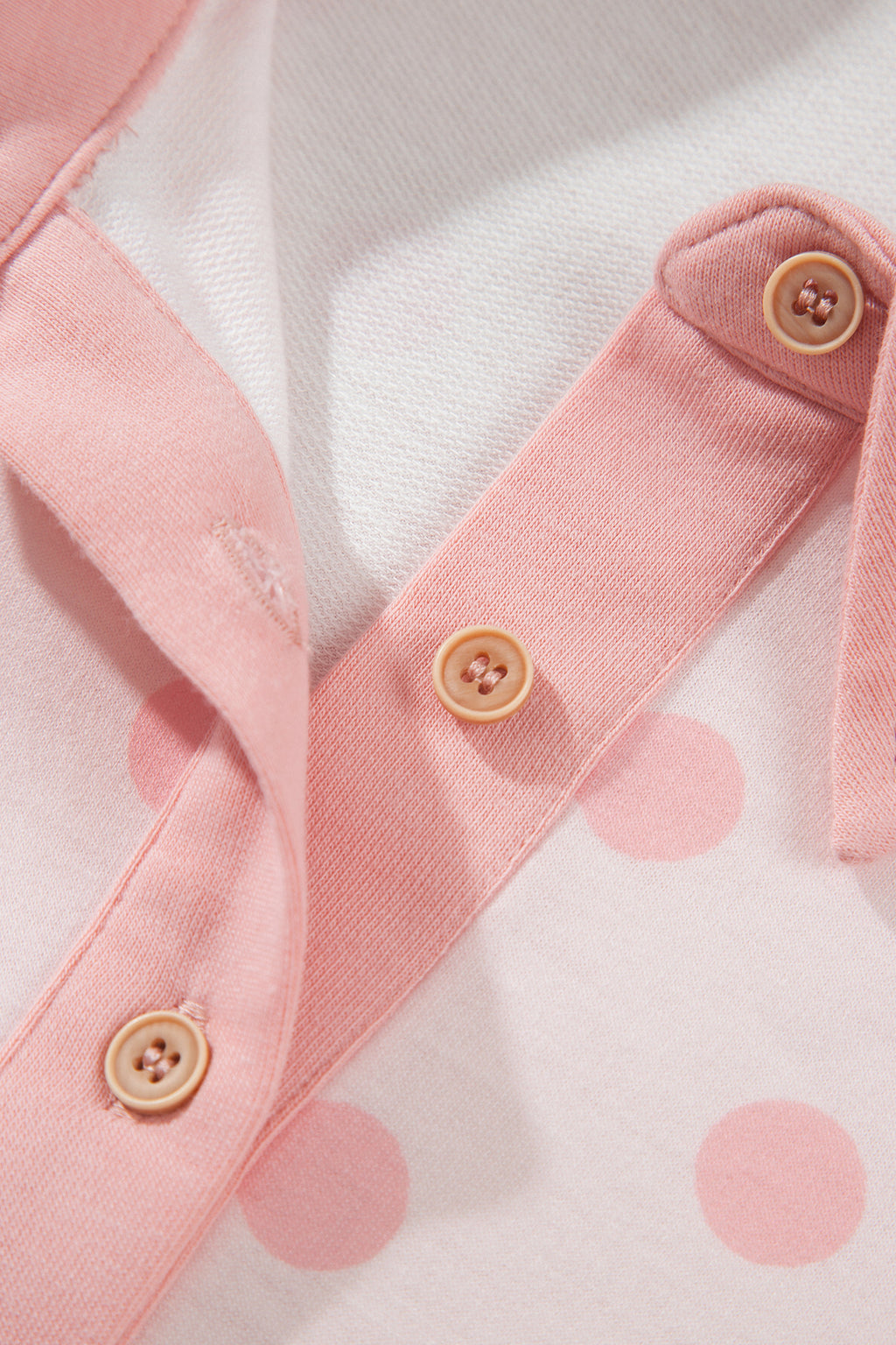 Pink Polka Dot Lounge Set