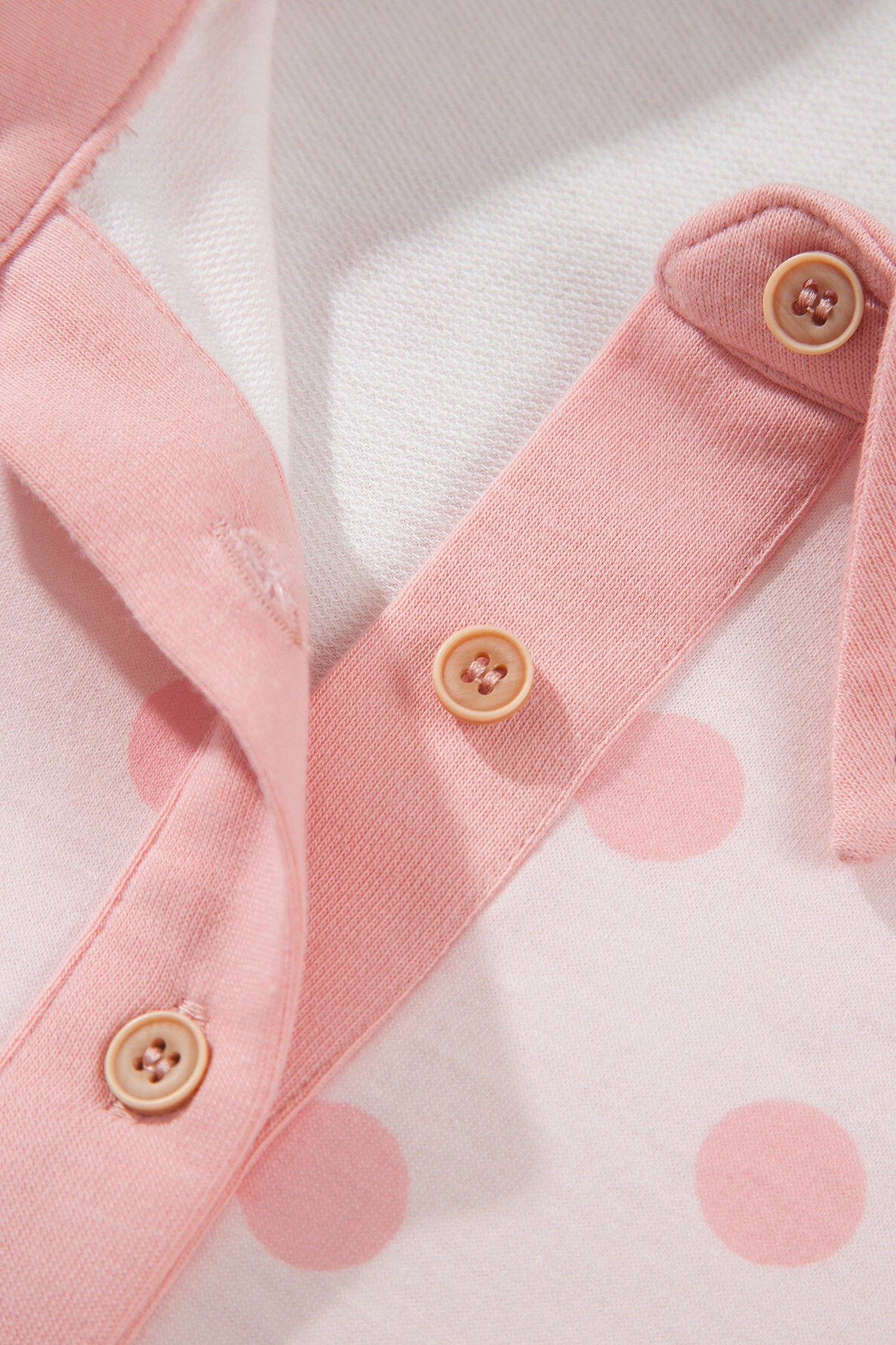 Pink Polka Dot Lounge Set