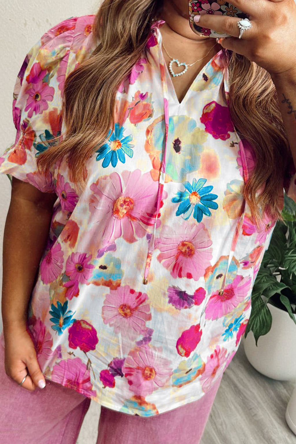 Plus Size Bloom & Grace Blouse