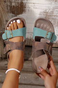 Everyday Rivet Wedge Sandals