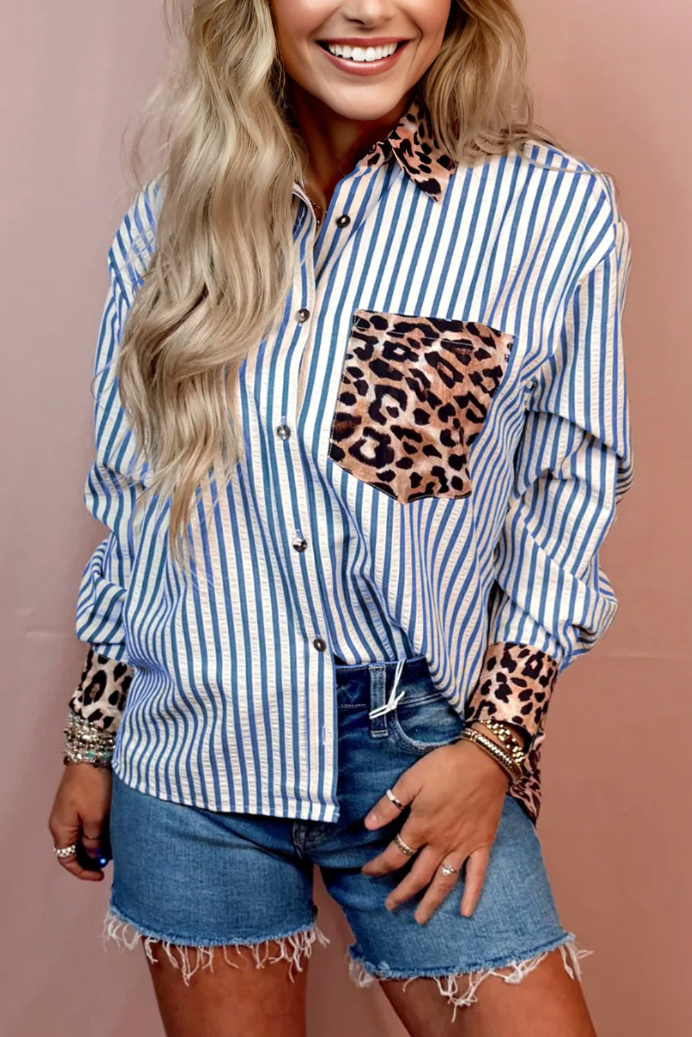 Bold & Beautiful Patchwork Blouse