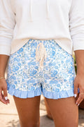 Bloom & Breeze Ruffle Shorts