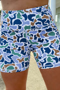 Camo Comfort Biker Shorts