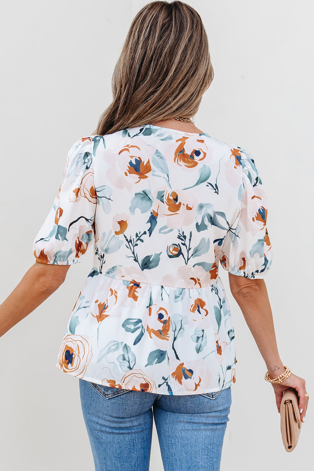 Blooming Beauty Babydoll Blouse