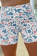 Camo Comfort Biker Shorts