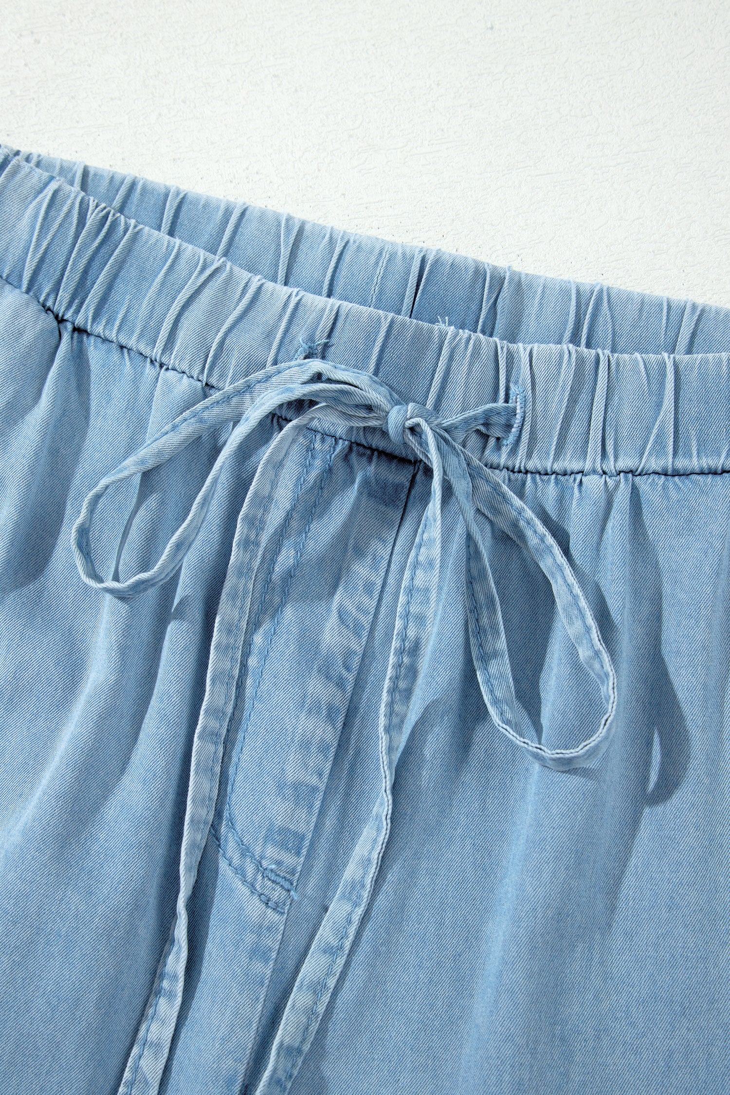 Everyday Chambray Wide Leg Pants