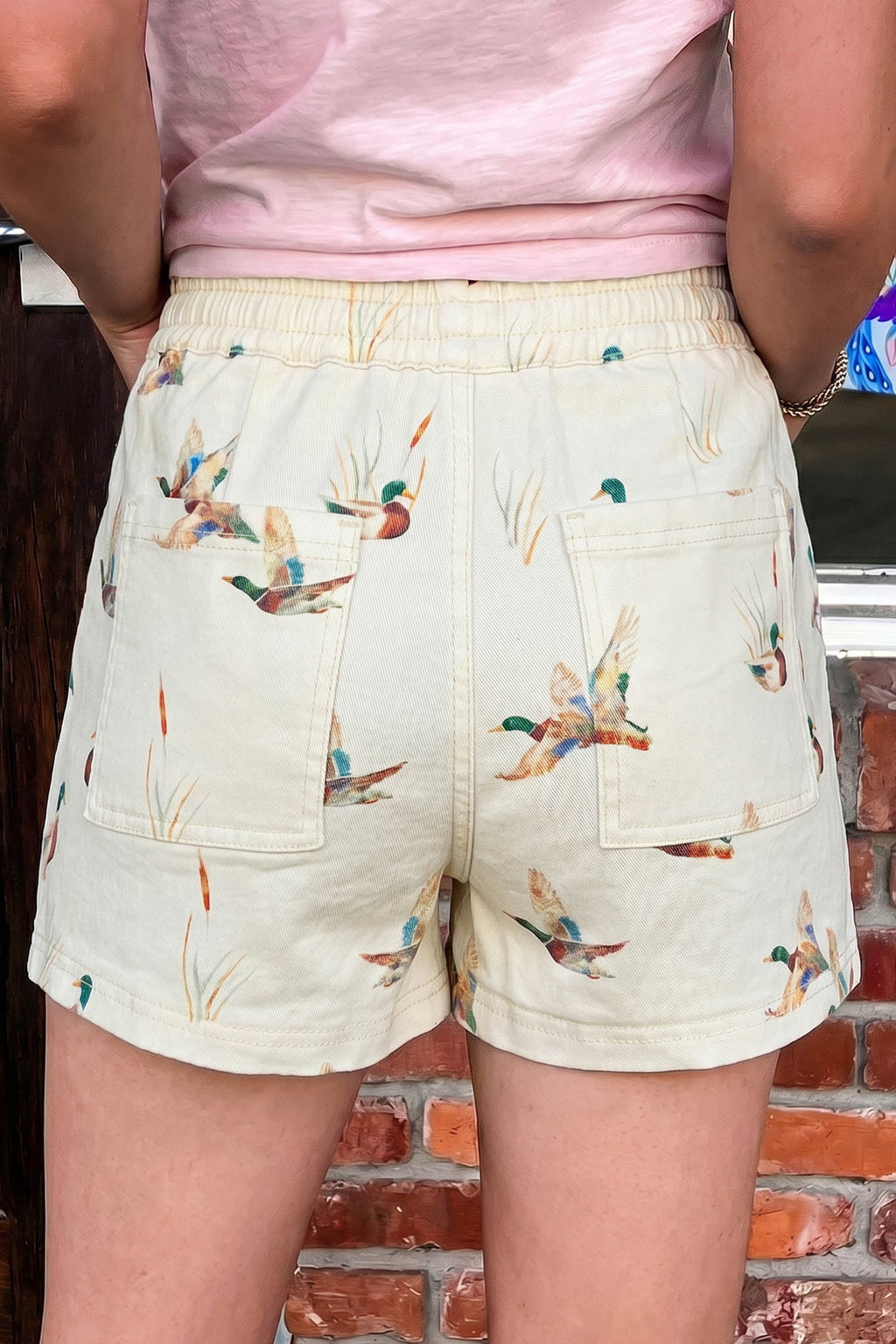 Mallard Drawstring Shorts