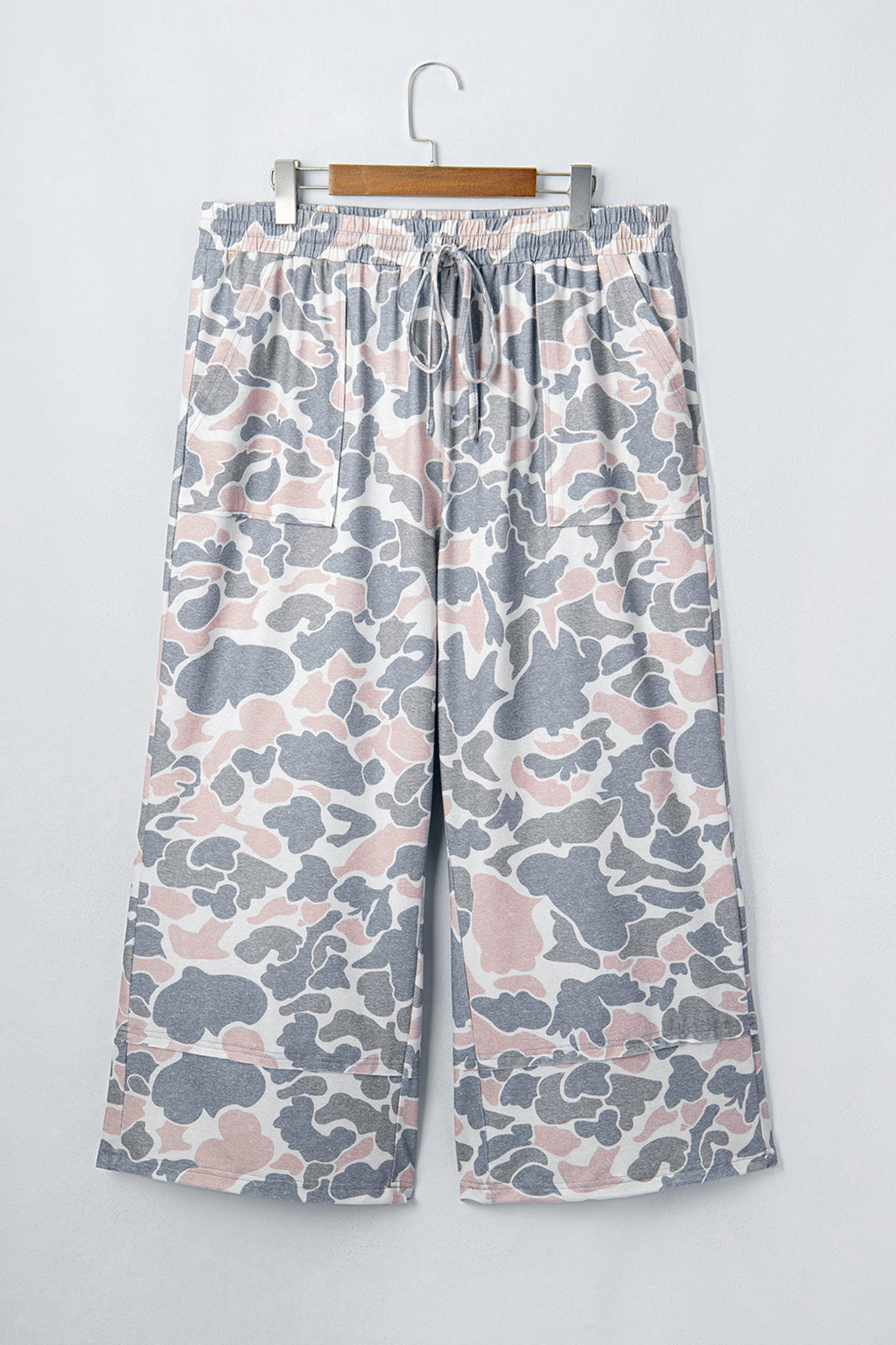 Khaki Camo Ankle Pants