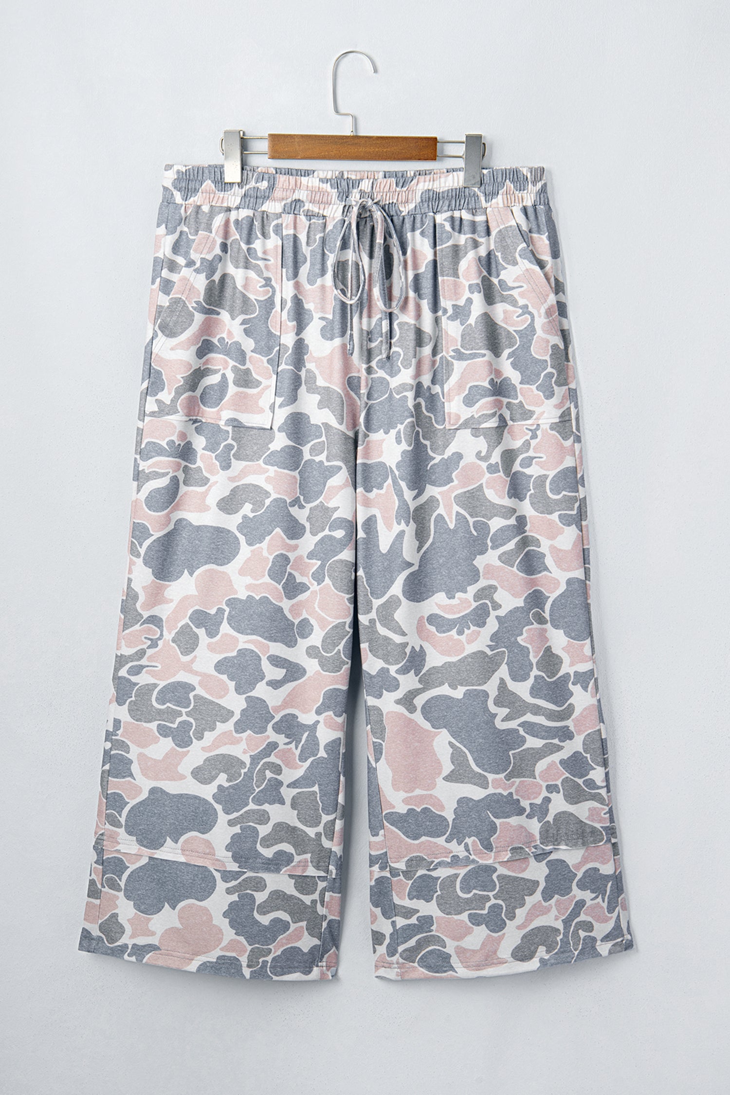 Khaki Camo Ankle Pants
