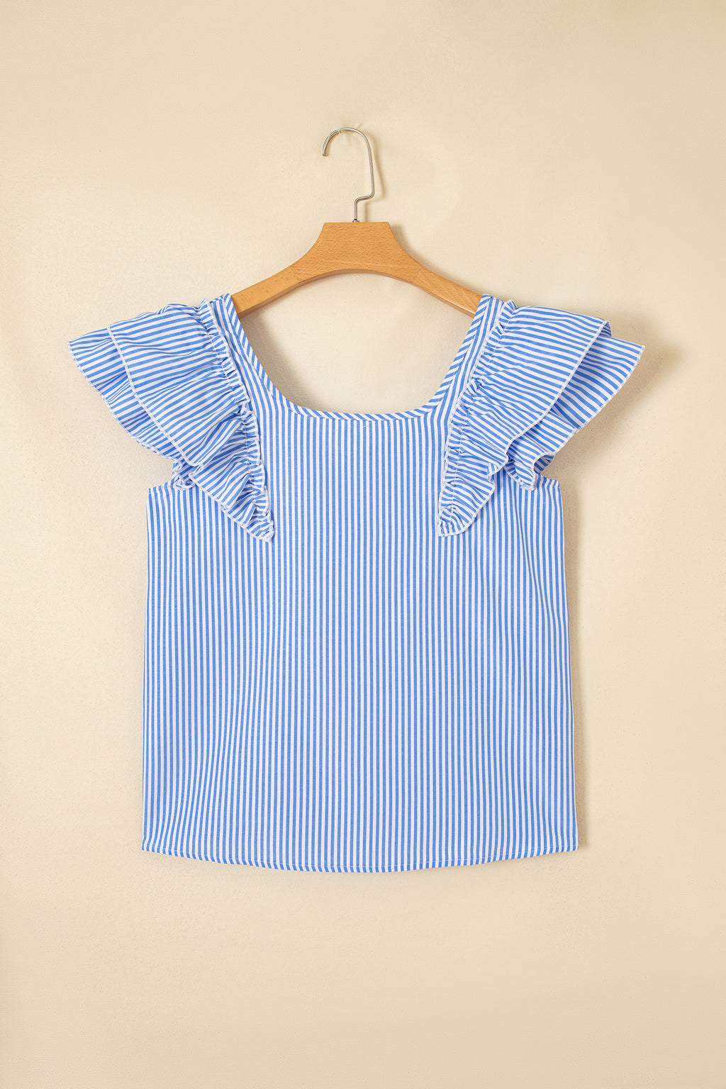 Sky Blue Bow Blouse