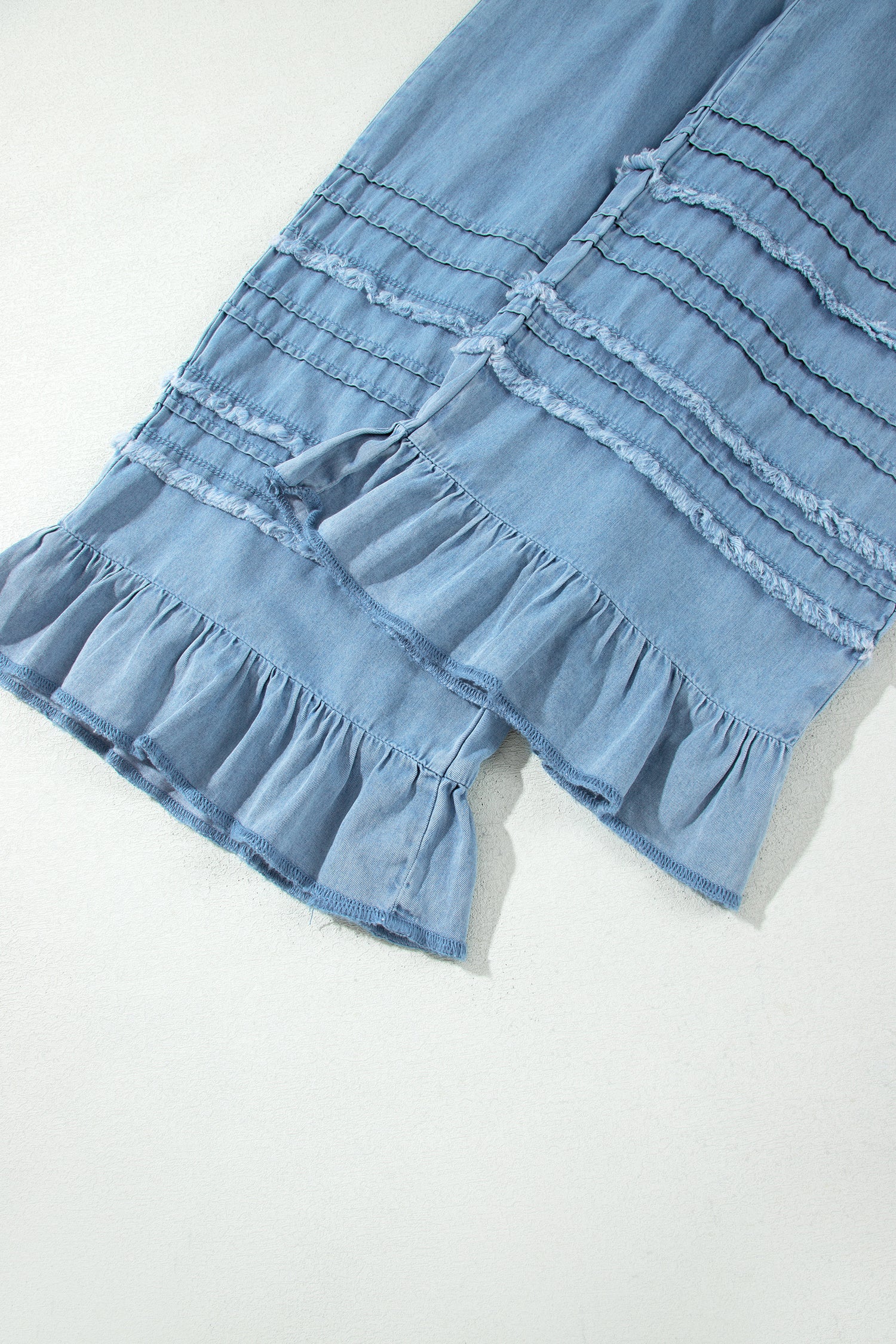 Everyday Chambray Wide Leg Pants