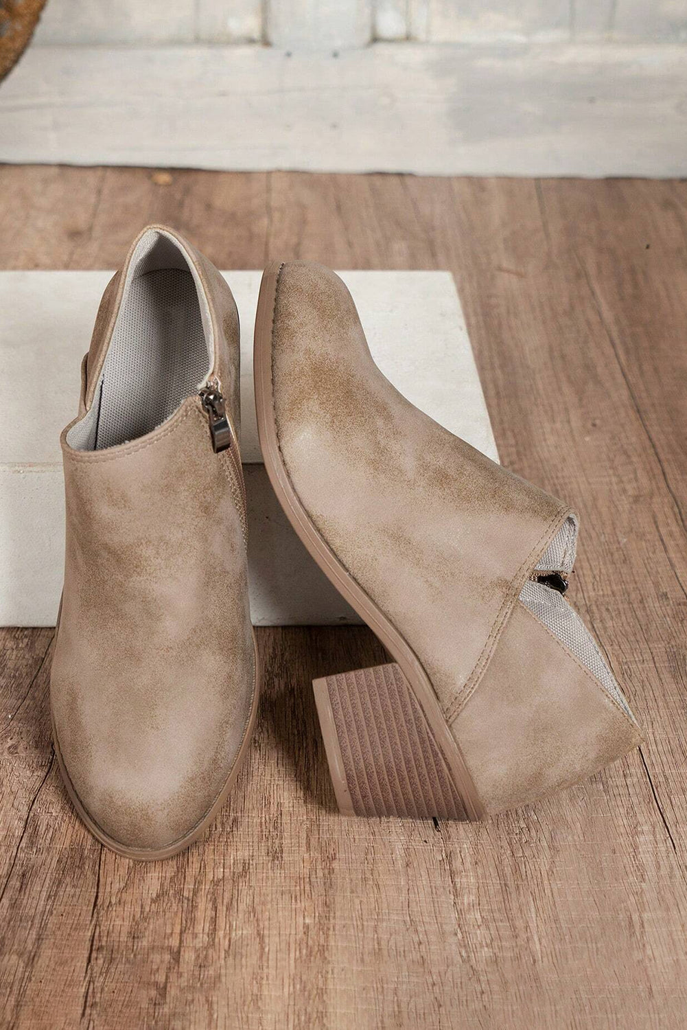 Classic Tulip Ankle Boots