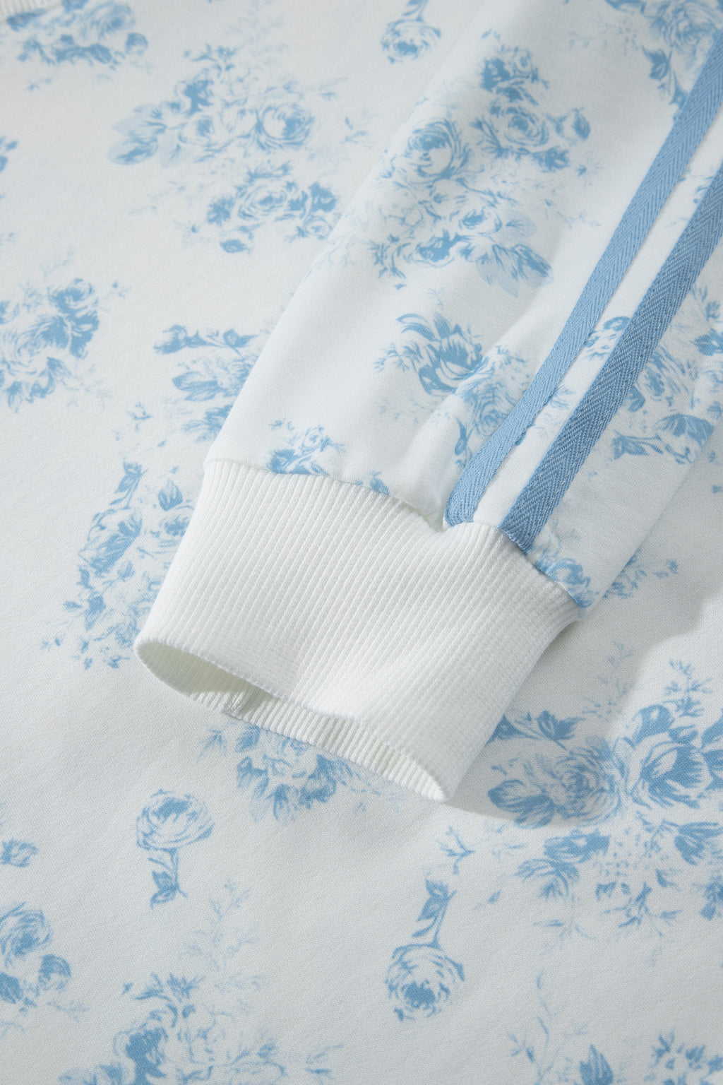 Sky Blue Floral Lounge Set