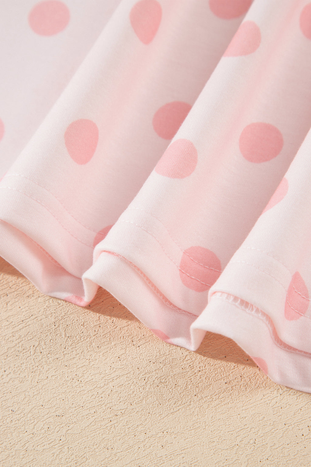Pink Polka Dot Lounge Set