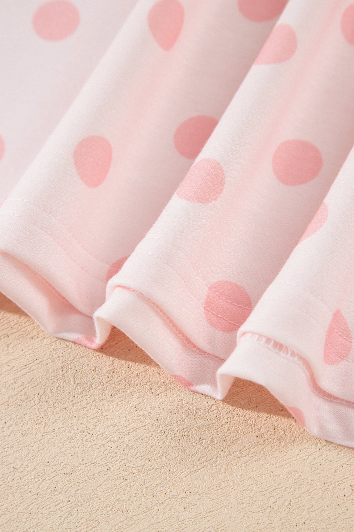 Pink Polka Dot Lounge Set
