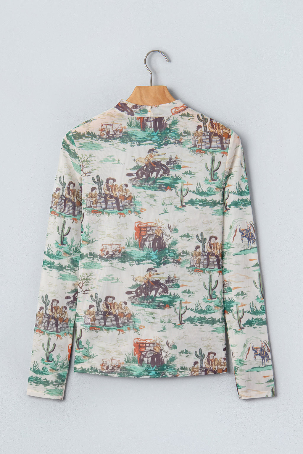 Western Spirit Long Sleeve Top