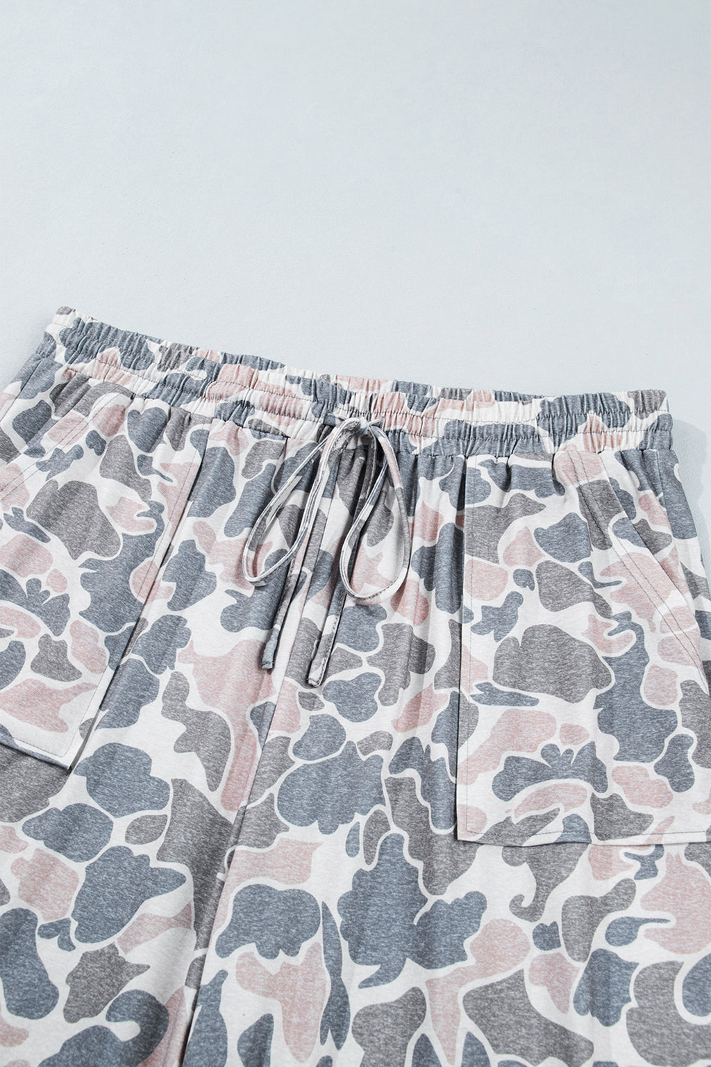 Khaki Camo Ankle Pants